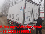factory sale best price LHD diesel day old chick transported truck, baby chick/duck van box truck for Nigeria