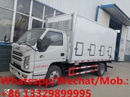 Cheaper price Brand new JMC 15000-20000 day old chicks transported truck for sale, young baby ducks,chick van box truck