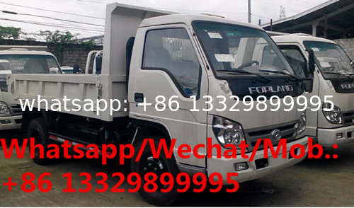 new cheaper price foton brand diesel 3-4tons dump tipper truck for sale,foton stone and coal transported tipper truck