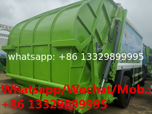 cheaper price Dongfeng 190hp diesel 12cbm 10tons garbage compactor truck for sale, compacted garbage truck for sale