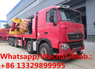 Sinotruk howo Heavy duty top quality Imported hydraulic arm 50 to 200tons truck crane for sale, mobile crane truck