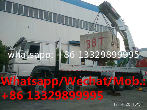 Sinotruk howo Heavy duty top quality Imported hydraulic arm 50 to 200tons truck crane for sale, mobile crane truck