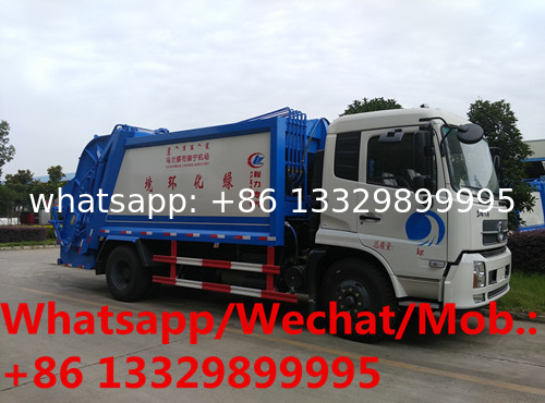 high quality and best price dongfeng 10cbm-14cbm garbage compactor truck for sale,