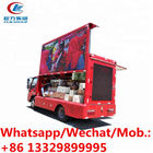 new best price forland P6 mobile LED advertising truck for sale, Hot sale! good quality mobile outdoor LED screen truck