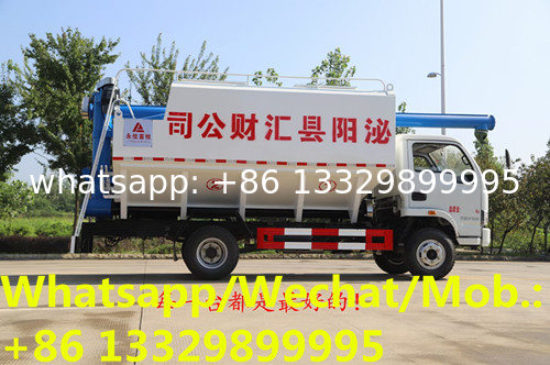 HOT SALE! YUEJIN new 130hp diesel 8cbm 3-4tons bulk feed transported vehicle for sale, pig/chick/ duck feed pellet truck