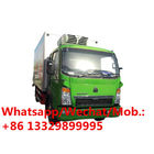 Cheaper price brand new HOWO diesel refrigerated van truck for sale, HOT SALE! higher quality HOWO cold van truck