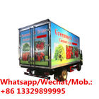 Cheaper price brand new HOWO diesel refrigerated van truck for sale, HOT SALE! higher quality HOWO cold van truck