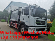 best price dongfeng D9 new model 10-12cbm garbage compactor truck for sale, HOT SALE!good price refuse garbage truck