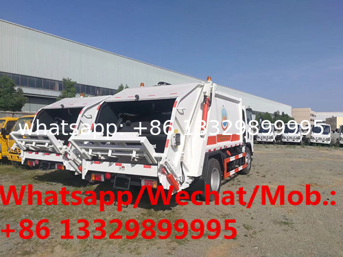 HOT SALE! ISUZU brand 700P diesel 8cbm garbage compactor truck, best price ISUZU refuse garbage truck for sale