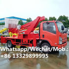HOT SALE! ISUZU brand 14m telescopic aerial working platform truck, Best price ISUZU overhead working truck for sale
