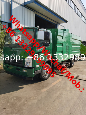 high quality and competitive price SHACMAN diesel road sweeping and washing vehicle for sale, street sweeping vehicle