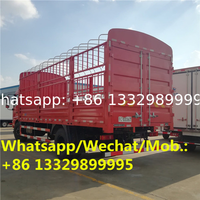 HOT SALE! customized fence delivery vehicle for sale, good quality livestock transportation truck with lowest price