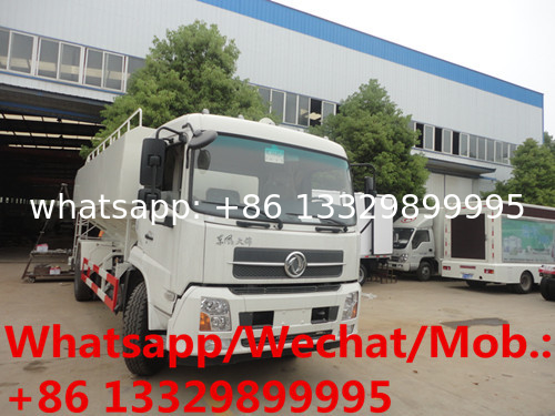 HOT SALE! Dongfeng tianjin 4*2  170hp 12CBM bulk feed transported truck, customized 12cbm 6tons animal feed pellet truck