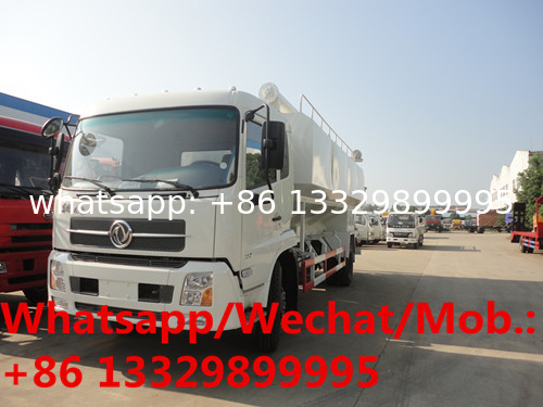 HOT SALE! Dongfeng tianjin 4*2  170hp 12CBM bulk feed transported truck, customized 12cbm 6tons animal feed pellet truck