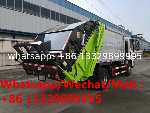 High quality JMC brand diesel 7cbm compacted garbage truck for sale, Hot sale! cheaper wastes collecting vehicle