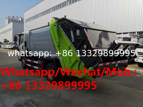 High quality JMC brand diesel 7cbm compacted garbage truck for sale, Hot sale! cheaper wastes collecting vehicle