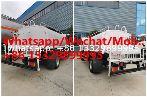 HOT SALE! new ISUZU brand diesel 5cbm portable water tanker truck, cheaper price ISUZU drinking water cistern vehicle