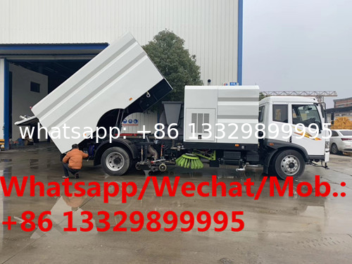 FAW brand RHD diesel road sweeeping vehicle for sale, Factory sale good price street sweeper vehicle
