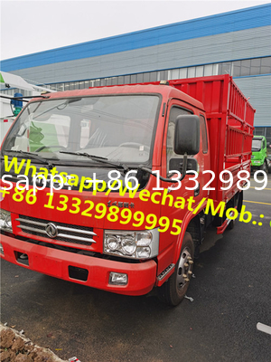 new best price dongfeng light duty 3tons cargo truck for sale, HOT SALE! High quality stake fence lorry truck