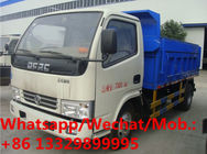 HOT SALE! best price bottom price 6 wheeler diesel hydraulic garbage tipper truck 3 ton, dump garbage truck for sale
