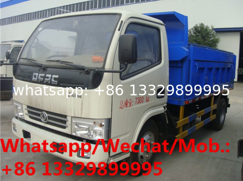 HOT SALE! best price bottom price 6 wheeler diesel hydraulic garbage tipper truck 3 ton, dump garbage truck for sale