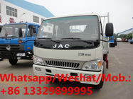 High quality China JAC 4x2 light loading cargo truck for sale, HOT SALE! best price JAC 5tons cargo van truck