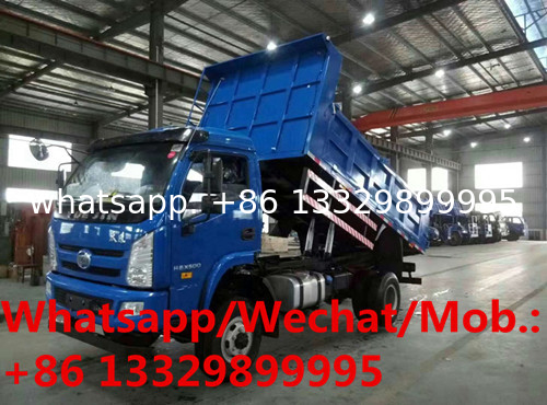 HOT SALE! YUEJIN 4*2 LHD 130hp diesel dump tipper truck, Good price yuejin stone and coal transported truck for sale