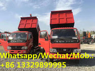 Best price YUEJIN brand 130hp diesel 4tons dump tipper truck for sale, HOT SALE! stone and coal transported vehicle