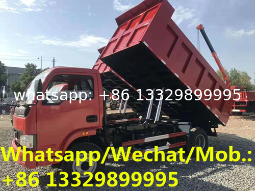 Best price YUEJIN brand 130hp diesel 4tons dump tipper truck for sale, HOT SALE! stone and coal transported vehicle