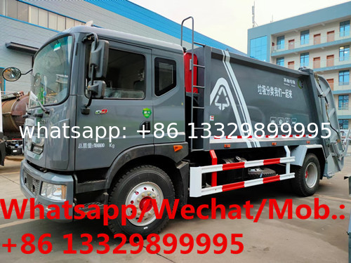 2021s best price 10cbm/12cbm/14cbm garbage compactor truck for sale, Factory sale new face compacted garbage truck