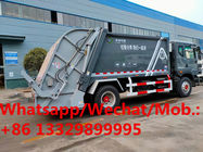 2021s best price 10cbm/12cbm/14cbm garbage compactor truck for sale, Factory sale new face compacted garbage truck