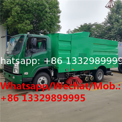 Customized SHACMAN brand diesel road sweeper and washing vehicle for sale, Cheaper street sweeping truck for sale