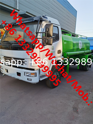 brand new cheapest vehicles of water carrying 8m3 tank truck for sale, Dongfeng water sprinkling vehicle for sale