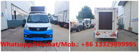 FOTON double cabs gasoline engine mobile LED advertising truck for sale, Best price FOTON outdoor LED screen vehicle