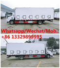 HOT SALE! ISUZU Euro 5 190hp diesel day old chick transported van truck,good Baby chick van truck for 40,000 chick