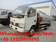 Dongfeng 4cbm intelligent type asphalt tanker truck for sale,Best price 120hp diesel 3tons bitumen spreading vehicle
