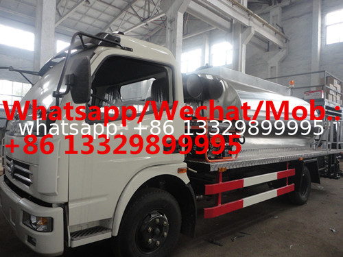 HOT SALE! high quality dongfeng 6cbm Intelligent type asphalt spreading tanker vehicle, 5T bitumen distributing truck