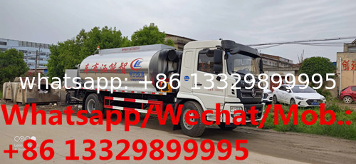 dongfeng tianjin intelligent type Euro Ⅲ 10cbm asphalt truck for sale, good price new 8tons bitumen spreading truck