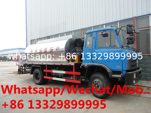 Hot sale! new Dongfeng 153 10cbm asphalt spreading tanker truck for sale, 8tons Euro 3 bitumen distributing vehicle