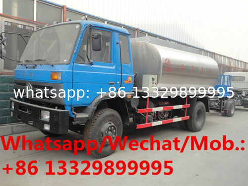 Hot sale! new Dongfeng 153 10cbm asphalt spreading tanker truck for sale, 8tons Euro 3 bitumen distributing vehicle