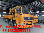 Customized SHACMAN 8*4 LHD 16tons telescopic truck with crane for sale, HOT SALE!21.7m telescopic boom mounted on truck