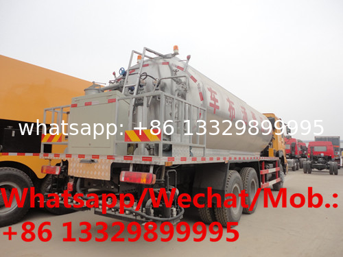SINO TRUK HOWO 6*4 RHD 371hp diesel  16CBM 14T asphalt tanker truck for sale, bitumen spreading tanker truck for sale