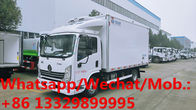 HOT SALE! SHACMAN 4*2 130hp diesel refrigerated truck, customized refrigerated truck for vegetables and fruits for sale