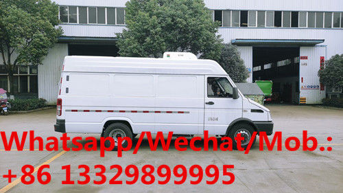 HOT SALE!  brand 4*2 diesel Refrigerated minivan for sale, Best price mini Refrigerated van truck for sale