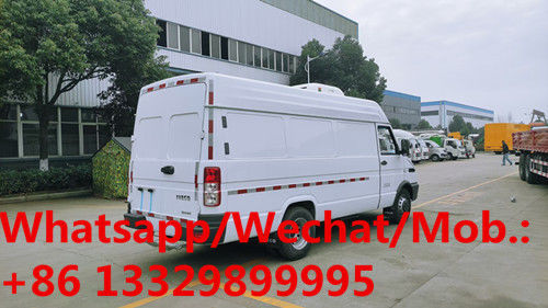 HOT SALE!  brand 4*2 diesel Refrigerated minivan for sale, Best price mini Refrigerated van truck for sale