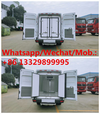 HOT SALE!  brand 4*2 diesel Refrigerated minivan for sale, Best price mini Refrigerated van truck for sale