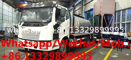 HOT SALE! FAW 190hp diesel 10cbm Standard type asphalt spreading tanker truck for sale, bitumen tanker vehicle supplier