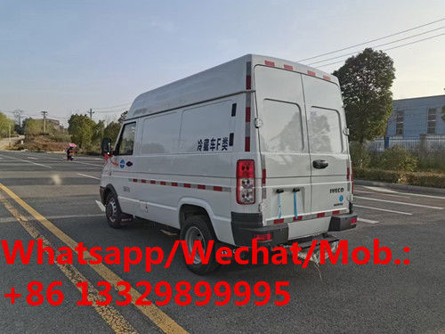 brand 4*2 LHD 2.15m 2Tons length refrigerated truck for sale, HOT SALE! good price new  reefer van truck