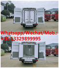 Iveco brand 4*2 LHD 2.15m 2Tons length refrigerated truck for sale, HOT SALE! good price new IVECO reefer van truck