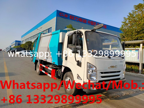 HOT SALE! JMC brand 4*2 LHD kaiyun brand 152hp Euro 6 diesel 7cbm garbage compactor truck, wastes collecting vehicle